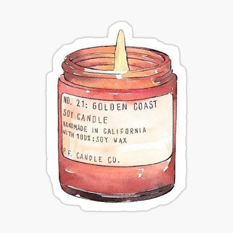 Candle Illustration, Good Objects, Glume Harry Potter, Candle Drawing, Penanda Buku, Soya Mumu, Candle Stickers, Stickers Cool, Tumblr Stickers