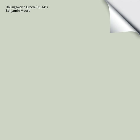 Hollingsworth Green (HC-141): 9"x14.75" – Benjamin Moore x Samplize