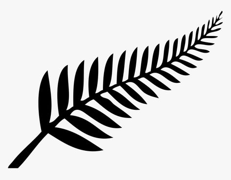 Fern Drawing, New Zealand Tattoo, Palm Tree Vector, Fern Tattoo, Key Tattoos, Watercolor Tattoo Flower, Fairy Tattoo Designs, Leaf Silhouette, Nz Art