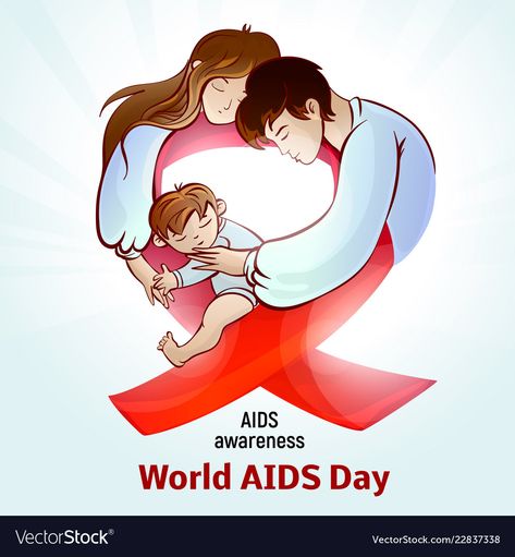 Aids Awareness Poster Art, Aids Poster Design Art, Aids Awareness, Background Cartoon, Concept Background, Awareness Poster, Aids Day, World Aids Day, Inspiration Painting