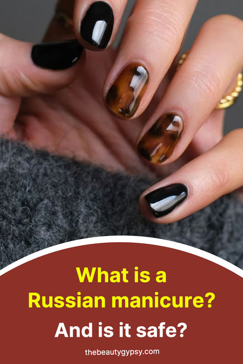 what is a Russian manicure Russian Style Manicure, Different Manicure Types, Russian Manicure Step By Step, Russian Manicure Gel, Russian Nails Manicures, Russian Manicure Short Nails, Russian Gel Manicure, Russian Mani, Russian Manicure Design