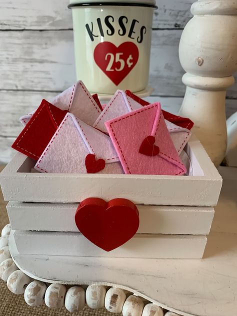 Cricut Tiered Tray Decor, Valentine’s Day Tray Decor, Valentines Tray Decor, Valentine Gift Boxes, Valentines Decor Diy, Valentines Tiered Tray Decor, Valentine Tiered Tray, Valentines Home Decor, Farmhouse Valentine Decor