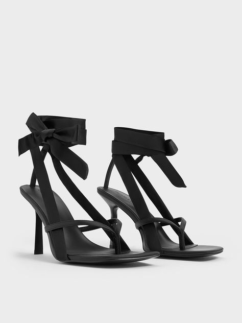 Women's Heels | Shop Exclusive Styles | CHARLES & KEITH US Outfits In Black, Elevate Your Outfit, Charles Keith, Women's Heels, Thong Sandals, Belt Size, Womens Heels, Black Sandals, Trending Shoes