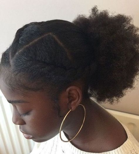 65 Easy Natural Hairstyles For Teenage Black Girls - Coils and Glory Natural Hairstyles Black Women, Professional Natural Hairstyles, Women Natural Hairstyles, Black Women Natural Hairstyles, Natural Hairstyles For Black Women, Natural Hair Twa, African Natural Hairstyles, Cabello Afro Natural, Blonde Balayage Highlights