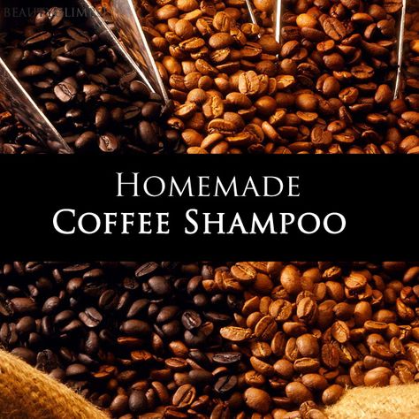 Recipes For Hair Growth, Dry Shampoo Dark Hair, Coffee Shampoo, Diy Shampoo Recipe, Prevent Grey Hair, Natural Dry Shampoo, Healthy Relaxed Hair, Make Your Own Coffee, Shampoo For Gray Hair