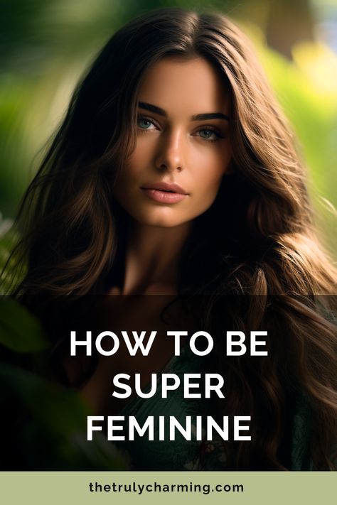 In this complete guide, you are going to learn how to boost your feminine energy. How to be feminine | Feminine energy Feminizing Exercises, How To Act More Feminine, How To Be Feminine Tips, Women Asthetic Picture, How To Be Classy Woman, How To Be A High Value Woman, How To Look Feminine, Empowered Woman Photoshoot, Feminine Women Aesthetic