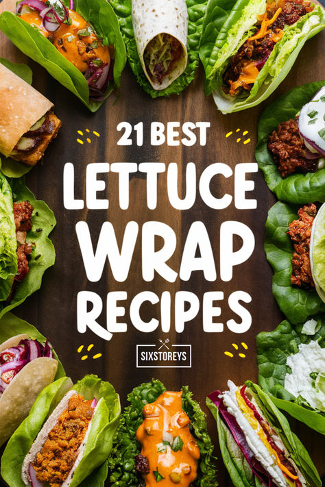 21 Best Lettuce Wrap Recipes Lettuce Wraps Turkey Sandwiches, Greek Lettuce Wraps, Lettuce Wrap Sandwich Ideas, Iceberg Lettuce Wraps, Unwich Lettuce Wraps, Best Lettuce For Wraps, Lettuce Sandwich Wraps, Lunch Lettuce Wraps, Salad Wrap Recipes