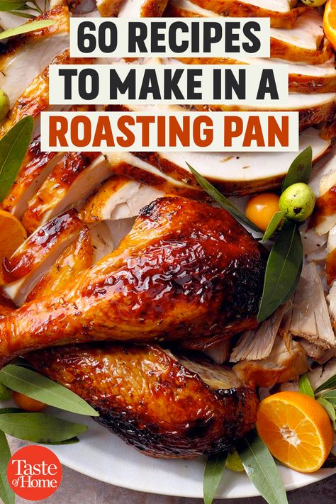 60 Recipes to Make in a Roasting Pan Roaster Oven Recipes Chicken, Oven Roaster Recipes, Electric Roaster Oven Recipes, Oven Recipes Chicken, Electric Roaster Recipes, Roasting Pan Recipes, Roaster Oven Recipes, Roaster Recipes, Oven Ideas