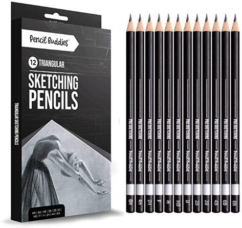 Best Sketching Pencils, Pencils For Sketching, Art Shading, Pencils For Drawing, Drawing Shading, Doodle Pictures, Drawing Pencils, Artist Pencils, Art Pencils