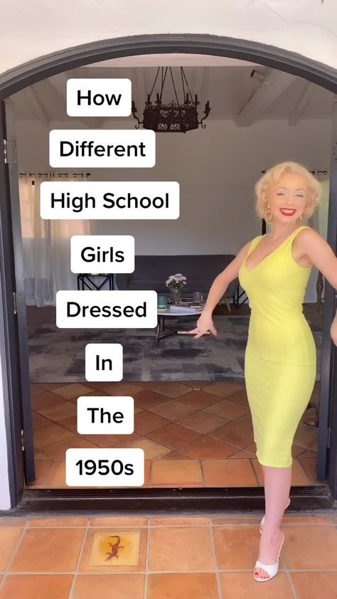 Which one do you like? 🤩 Vintage Aesthetic Outfits 50s, Jasmine Chiswell, Decades Fashion, Mode Vintage, Up Girl, Historical Fashion, Funny Clips, Funny Short Videos, Looks Vintage