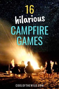 Camping Hacks With Kids, Camping Ideas For Couples, Campfire Games, Camping Snacks, Camping Diy, Bloc Party, Games For Adults, Camping Checklist, Camping Games