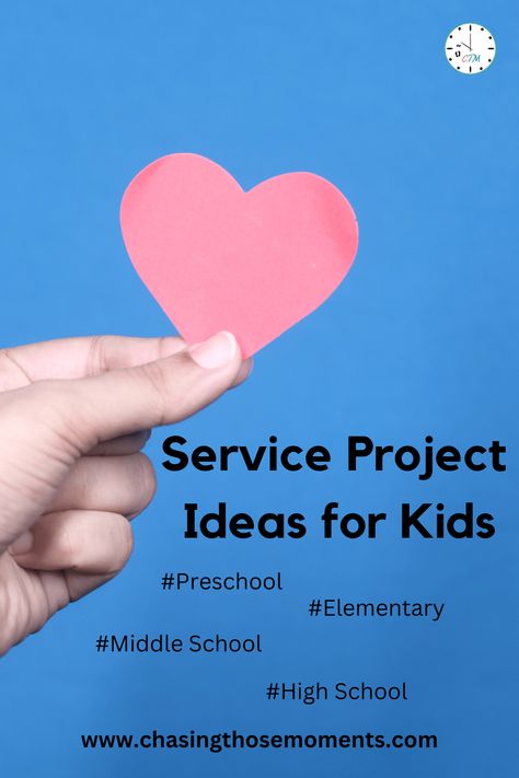 School Service Projects, Service Project Ideas, Community Project Ideas, Service Learning Projects, Service Projects For Kids, Community Service Ideas, Kindness Projects, Mission Projects, Community Service Projects