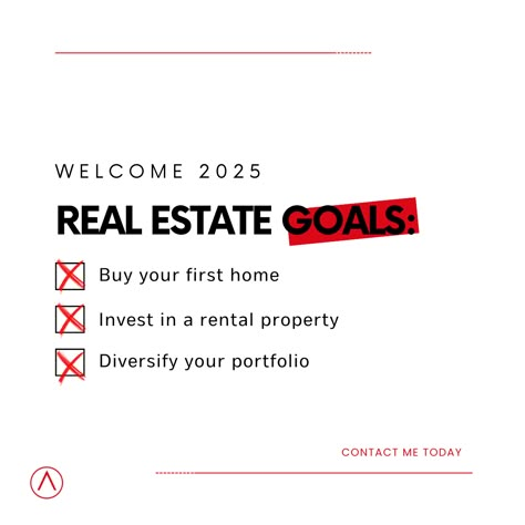 🏡 Ready to Set Your Real Estate Goals? 🏡 Whether it’s buying your first home, investing in property, or preparing to sell, having clear real estate goals can make all the difference. Let’s create a plan to turn your goals into a reality—whether it’s building equity, finding a dream home, or maximizing your investment.   Ready to make this year your best yet in real estate? Let’s chat! 🗝️📈   #realestatetoronto #realestatetoronto #realtortoronto #preconstructiontoronto #torontorealtor Investing In Property, Rental Property Investment, Real Estate Goals, Buying Your First Home, Home Equity, Prayer Board, Vision Boards, Investment Property, How To Get Rich