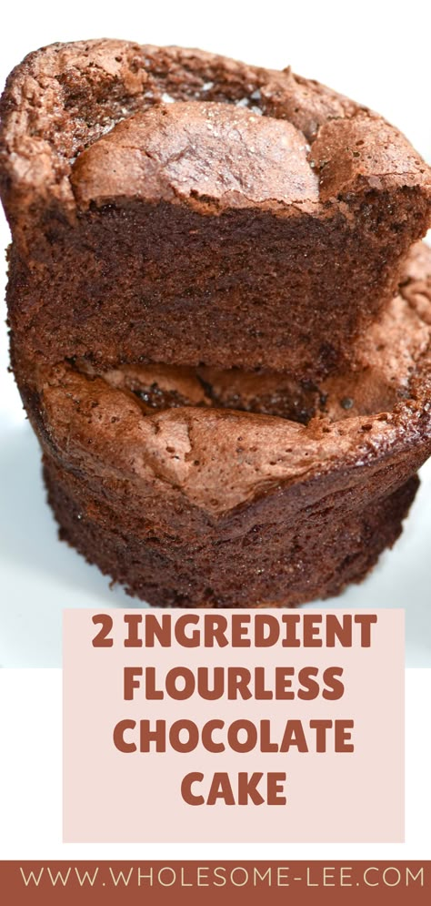 Keto 2 Ingredient Dessert, 2 Ingredient Chocolate Bread, Two Ingredient Chocolate Bread, Impossible 5 Ingredient Chocolate Cake, Eggless Flourless Chocolate Cake, Flourless Mug Desserts, Flour Free Chocolate Cake, Flourless Brownies Easy, Flourless Cakes Easy