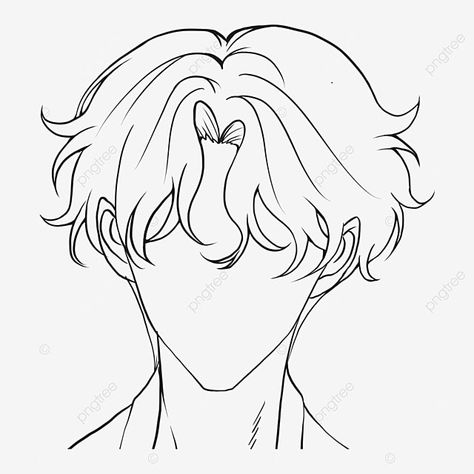 Drawing Hair Ideas Male, Hair Styles Drawing Boy, Male Anime Hair Reference, Boy Hair Drawing Easy, How To Draw Hair Male Step By Step, Curly Anime Hair Male, Boy Hair Drawing Sketches, Boys Hair Drawing Reference, Anime Male Hair Reference