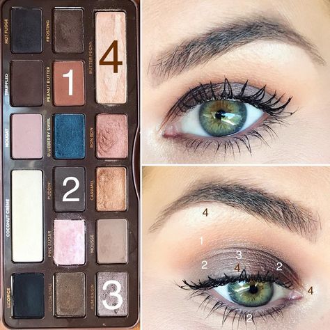 Chocolate Bar Palette Looks, Too Faced Chocolate Bar, Bar Palette, Chocolate Palette, Lights Makeup, Smokey Eye Look, Chocolate Bar Palette, Natural Smokey Eye, Too Faced Chocolate