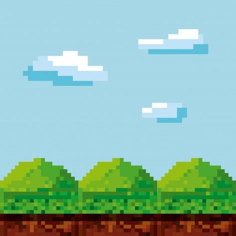 Pixel Art Video, Video Game Backgrounds, Retro Games Wallpaper, Beige Color Palette, Pixel Art Background, 8bit Art, 광고 ��디자인, Pixel Design, Pixel Games