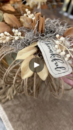 Diy Jute Crafts, Hammons Nest, Fall Videos, Pumpkin Tutorial, Craft Sale Ideas, Everything Autumn, Dollar Tree Ideas, Easy Fall Crafts, Cone Crafts