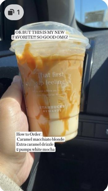 Iced Coffee Caramel, Starbucks Drinks Coffee, Coffee Drink Ideas, Caramel Macchiato Starbucks, Starbucks To Try, Starbies Drinks, Starbucks Fall Drinks, Starbucks Drink Menu, Starbucks Ideas