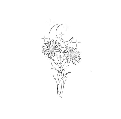 Daisy Tattoo Designs, Daisy Flower Tattoos, Cool Wrist Tattoos, Diamond Tattoos, Star Tattoo Designs, Daisy Tattoo, Small Flower Tattoos, Tasteful Tattoos, Cute Tiny Tattoos