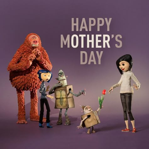 LAIKA Studios on Instagram: “Happy Mother's Day to all mothers, real and Other! #MothersDay #Coraline” Shin Nana, Stop Motion Movies, Laika Studios, Coraline Art, Coraline Movie, Coraline Aesthetic, Transformers Idw, Coraline Doll, Coraline Jones