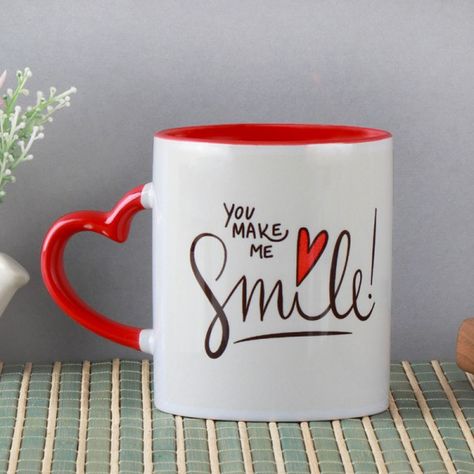 Smile of Happiness Love Taza Apartment, Gifts For Mom And Dad, Heart Mug Design, Love Taza, Mug Valentines Day, Valentine’s Day Mug Ideas, Gifts For Parents, Valentine Gifts For Girlfriend, Boys Gift