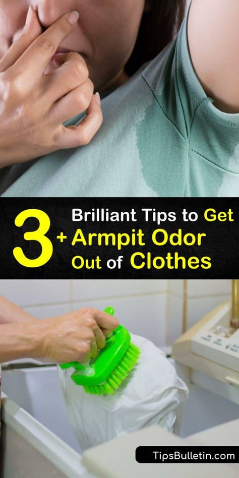 Remove Armpit Smell From Clothes, Stinky Armpits, Body Odor Remedies, Remove Odor From Clothes, Remove Armpit Stains, Underarm Smell, Smelly Underarms, Odor Remedies, Smelly Armpits