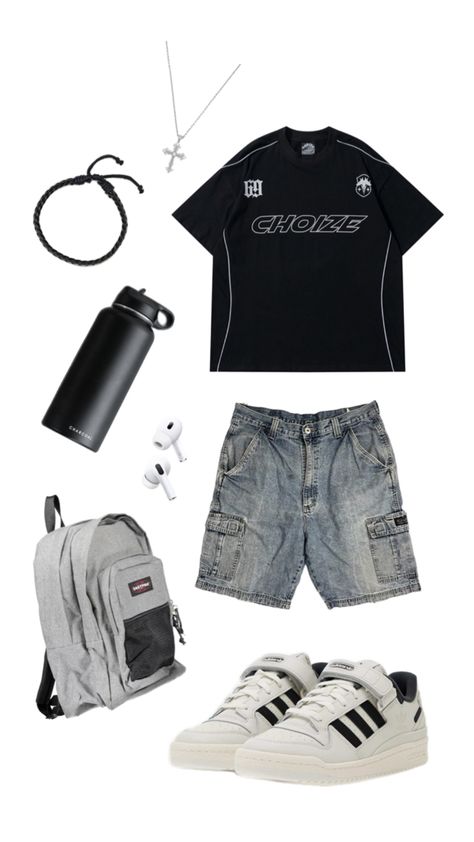 #grunge #y2k #outfit Boys Outfits Aesthetic, Boy Outfits Aesthetic, Grunge Outfit, Dope Outfits For Guys, Street Fashion Men Streetwear, Mens Outfit Inspiration, Y2k Outfits, Grunge Y2k, Swaggy Outfits