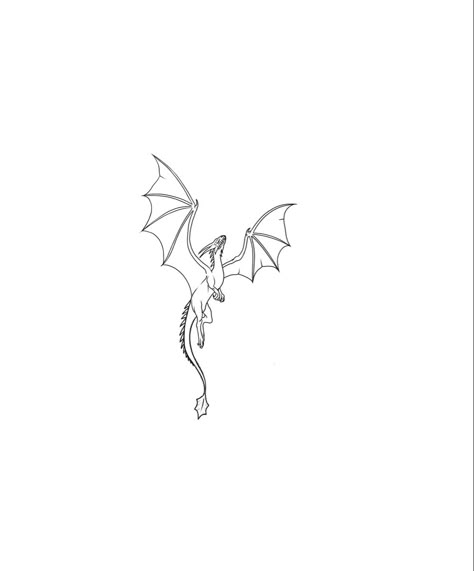 Tattoos For Platonic Soulmates, Taylor Swift Dragon Tattoo, Abraxos Wyvern Tattoo, Dragon Tattoo Minimal, Small Tattoos Dragon, Small Dragon Drawing, Small Dragon Tattoo For Women, Fineline Dragon Tattoo, Dragon Small Tattoo