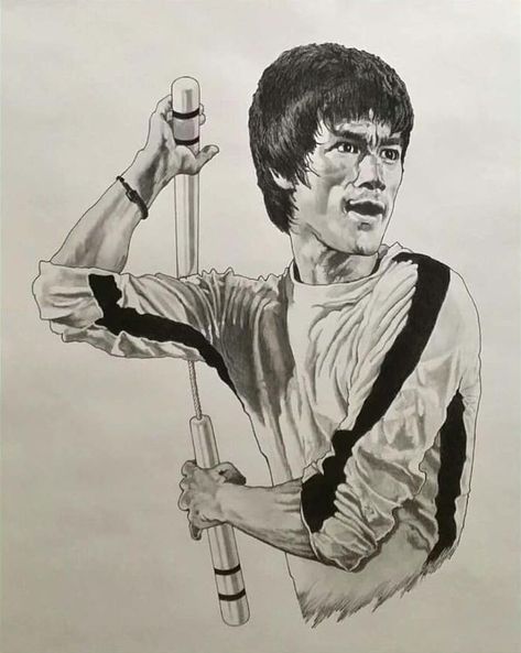 Bruce Lee Artwork, Bruce Lee Pictures, Collage Posters, Bruce Lee Art, Bruce Lee Martial Arts, Artis China, Bass Fishing Shirts, Bruce Lee Quotes, Bruce Lee Photos