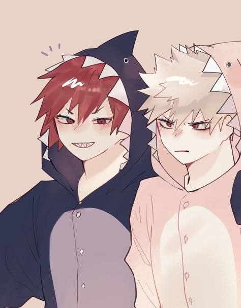 Kiri Baku, Kirishima X Bakugo, Bakugo And Kirishima, Bakugo X Kirishima, Kirishima My Hero Academia, Kirishima X Bakugou, Bakugou X Kirishima, Bakugo Katsuki Fanart Cute, Kirishima Eijirou