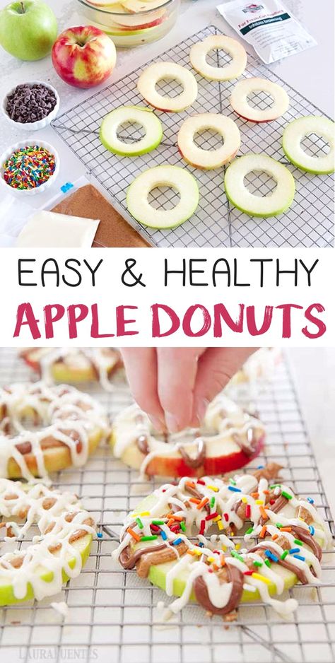 Healthy Snack Ideas For Kids, Easy Healthy Snack Ideas, Simple Breakfast Recipes, Recipes Kids Can Make, Healthy Snack For Kids, Therapy For Kids, Apple Snacks, Easy Healthy Snack, Snack Ideas For Kids