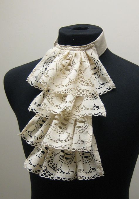 Jabot Collar, Steampunk Costume, Men Clothes, Lace Collar, Steampunk Fashion, Mode Vintage, Gothic Lolita, Lolita Fashion, Fashion History