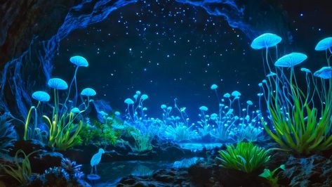 Bioluminescent Dreamscape: When Nature's Glow Defies Imagination #AI #AIPhotography #StableDiffusion #DiffusedCreations #BioluminescentWorld #GeneticEngineering #LuminousPlants #GlowingAnimals #EtherealLandscape #TwilightWonderland #ScientificMagic #MesmerizingNature #IlluminatedEcosystem #EnchantedRealm Feywilds Aesthetic, Bioluminescence Water, Krishna Drawing, Wedding Picture Poses, Facebook Covers, Enchanted Forest, Picture Poses, Facebook Cover, Wedding Pictures