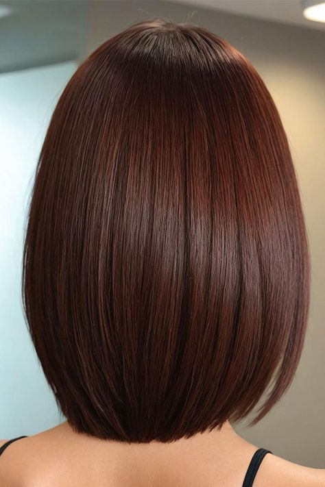 Mahogany Chestnut, chestnut hair color idea Mahogany Chestnut Hair Color, Chocolate Mahogany Hair Color, Chestnut Brown Hair Colors, Deep Cherry Brown Hair, Brown Mahogany Hair Color, 5n Hair Color Brown, Reddish Dark Brown Hair, Medium Chestnut Brown Hair, Mahogany Hair Color Brown