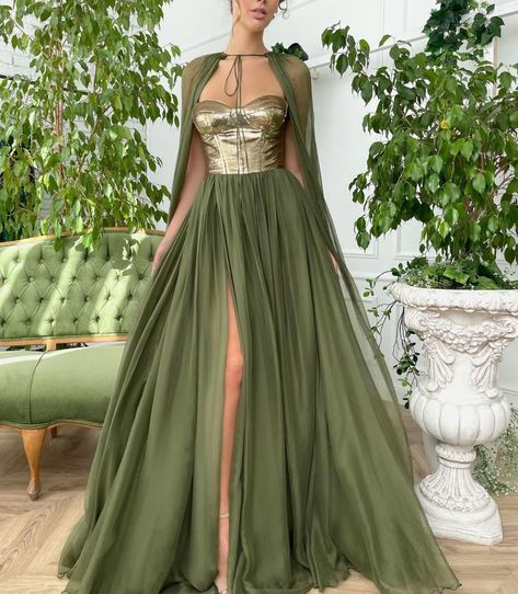 Enchanted Theme Outfit, Enchanted Dress Theme, Prom Dress Enchanted Forest, Fairy Gown Goddesses, Enchanted Forest Theme Outfit, Enchanted Forest Theme Dress, Enchanted Forest Outfit, Forest Fairy Outfit, Forest Outfits