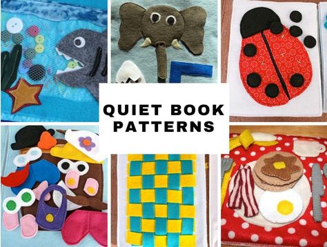 Free Quiet Book Patterns Princess Quiet Book, Hello Sewing, Book Design Templates, Diy Busy Books, Quiet Book Templates, Minecraft Coloring Pages, Diy Quiet Books, Quiet Book Pages, Scratch Book