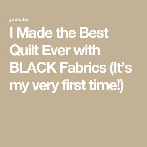 I Made the Best Quilt Ever with BLACK Fabrics (It’s my very first time!) Monotone Quilt Patterns, Black And White Quilts Patterns Ideas, Two Color Quilts Patterns Free, Neutral Quilts Ideas, Black And White Lines Pattern, Masculine Quilt Patterns, Neutral Colored Quilt, Monochromatic Quilt, 2 Color Quilts