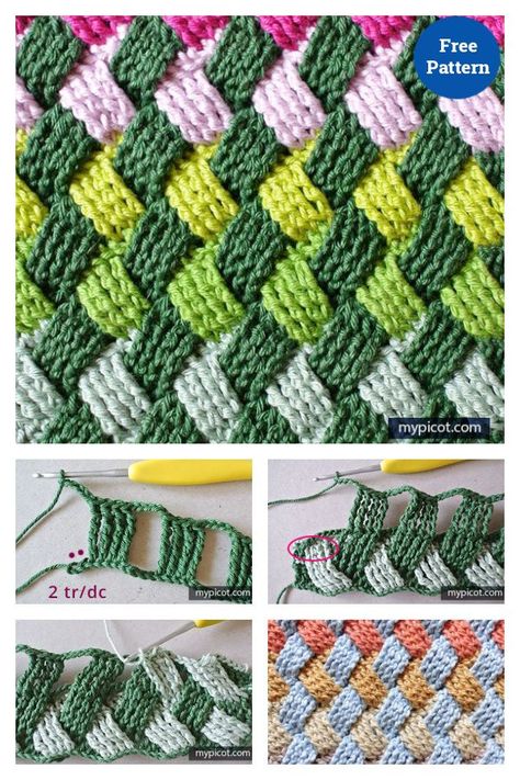 Basket Weave Stitch Free Crochet Pattern Crochet Basket Weave, Crochet Basket Weave Pattern, Crochet Basket Weave Blanket, Crochet Big Basket Weave Stitch, Crochet Basketweave Stitch Tutorial, Basket Weave Crochet Pattern, Basket Weave Stitch Crochet, Basket Weave Afghan, Basket Weave Crochet