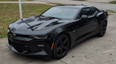 Black Camaro, Vw R32, Camaro 2ss, Camaro Car, Camaro 2016, Lux Cars, Chevrolet Camaro Ss, Street Racing Cars, Camaro Ss