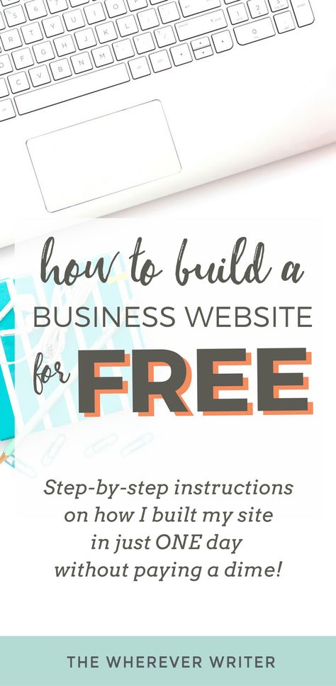 How to Build a Business Website for FREE Make A Website, Website Building, Build A Website, Photography Jobs, Build A Business, Website Tips, Website Making, Online Business Tips, Online Photography