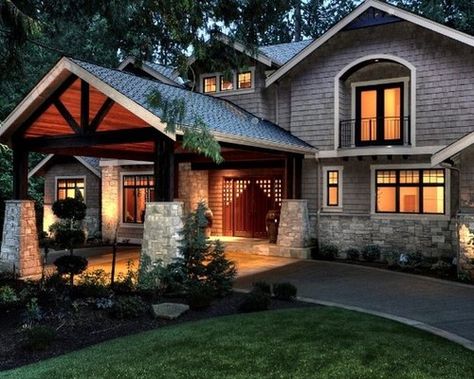 Portico Driveway, Covered Driveway, Fresh Apartment, Metal Roof Colors, Carport Ideas, Car Ports, Lush Landscaping, Apartment Door, Carport Designs