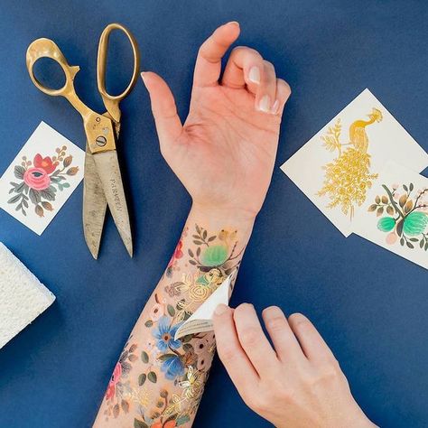 A tattoo can be a huge commitment, so why not test out some temporary designs yourself? #temporarytattoos Do It Yourself Tattoo, Make Fake Tattoos, Make Your Own Tattoo, Make Temporary Tattoo, Tattoo Printer, Homemade Tattoos, Fake Tattoo Sleeves, Temporary Tattoo Paper, Tattoo Diy