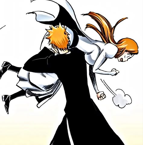 Kurosaki Family, Orihime X Ichigo, Ichigo Orihime, Bleach Pfps, Ichigo X Orihime, Ichigo Manga, Bleach Orihime, Ichigo And Orihime, Orihime Bleach