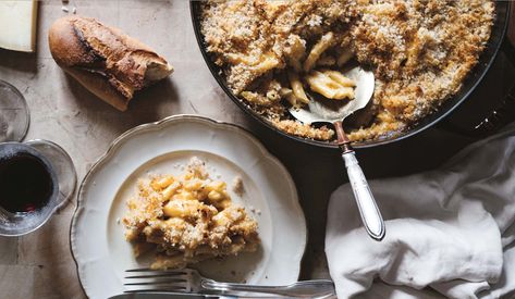 Mimolette And Comté Macaroni And Cheese - Food Republic Mimi Thorisson Style, Mimi Thorrison, Mimi Thorisson, Fresh Bread Crumbs, French Recipes, Country Cooking, New Cookbooks, Tres Chic, Cheese Recipes