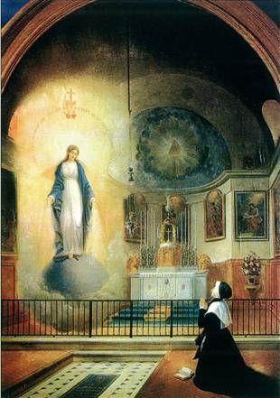 Saint of the Day – 28 November – St Catherine Labouré DC (1806-1876) – AnaStpaul Catherine Laboure, Daughters Of Charity, Marian Apparition, Saint Catherine, The Blessed Mother, Catholic Pictures, Loving Mother, Mama Mary, Catholic Images