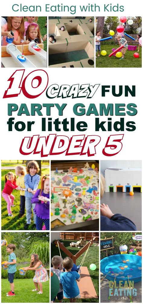 10 Fun & Super Entertaining Party Games for Little Kids Under 5 Indoor Party Games For Kids, Toddler Birthday Party Games, Kids Party Games Indoor, Toddler Birthday Games, Boys Birthday Party Games, Kids Birthday Party Games, Games For Little Kids, Kids Birthday Party Activities, Childrens Party Games