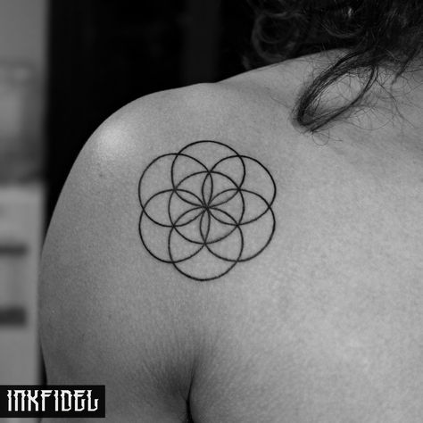 Seed Of Life Tattoo, Live Tattoo, Ab Soul, Belly Tattoo, Seed Of Life, Small Hand Tattoos, Sun Tattoo, Tattoo Meaning, Face Tattoo