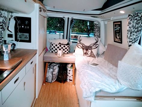 Single Bed Camper Van, Single Bed Van Conversion, Volkswagen T6 Camper, Vw T6 Camper Conversion, T6 Camper Conversion, Vw T6 Interior Ideas, Campervan Interior Volkswagen, Vw Camper Conversions, Van Interiors