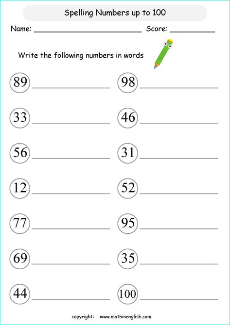 Numbers Name 1 To 100, Writing Numbers 1-100 Worksheet, Write In Words Worksheet Maths, Maths Worksheet For Class 1 Number Names, Number Spelling Worksheets, Number Names Worksheet 1 To 100, Write Numbers In Words Worksheet, Numbers In Words Worksheet, Numbers 1 100 Worksheet